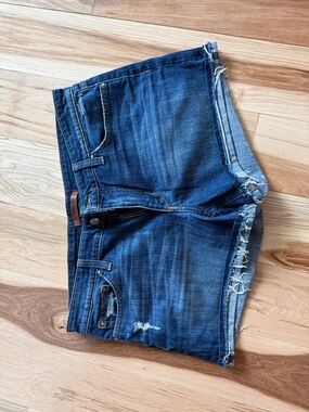Joe's Jeans Collector’s Edition Blue Distressed Denim Cutoff Shorts
